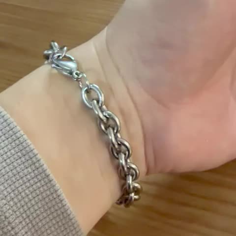 DIY Handmade O-Link Clavicle Necklace for Unisex